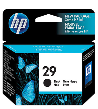 Genuine HP Inkjet Cartridge 29 Black